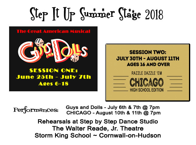 Summer Stage 2018 - Guys and Dolls and Chicago